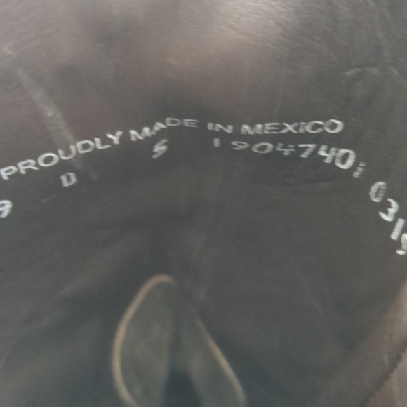 New...LANE Cowboy Brown Saratoga Boots...Size 5 - Picture 11 of 12